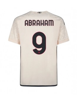 AS Roma Tammy Abraham #9 Auswärtstrikot 2023-24 Kurzarm